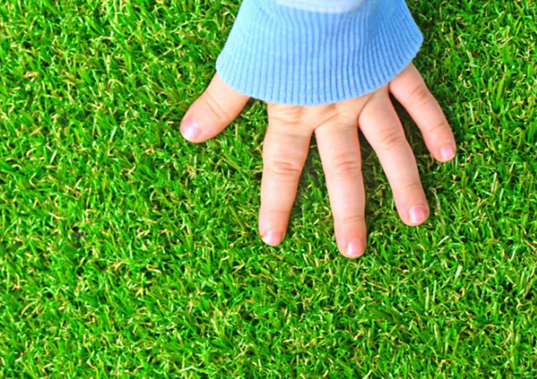 Artificial turf is a hygienic option for interior environments
