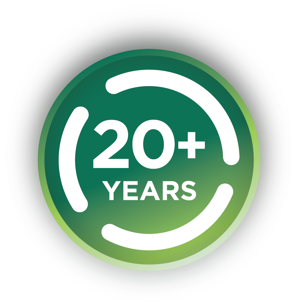 EcoShield's Artificial Turf has a 20 plus year life expectancy