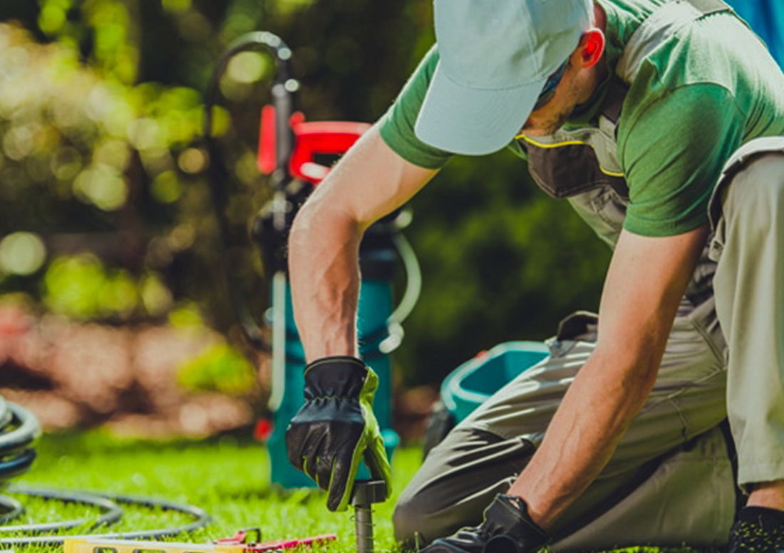 No Sprinklers needed to be installed with artificial turf