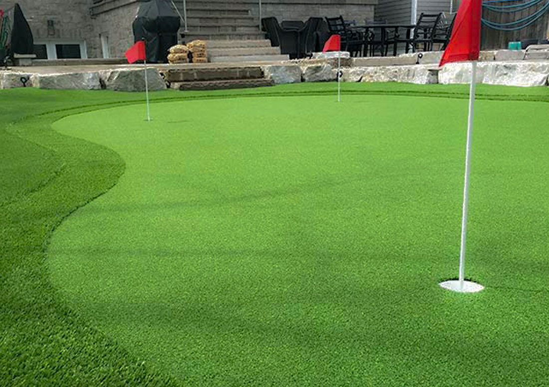 Backyard Artificial grass Professional putting green