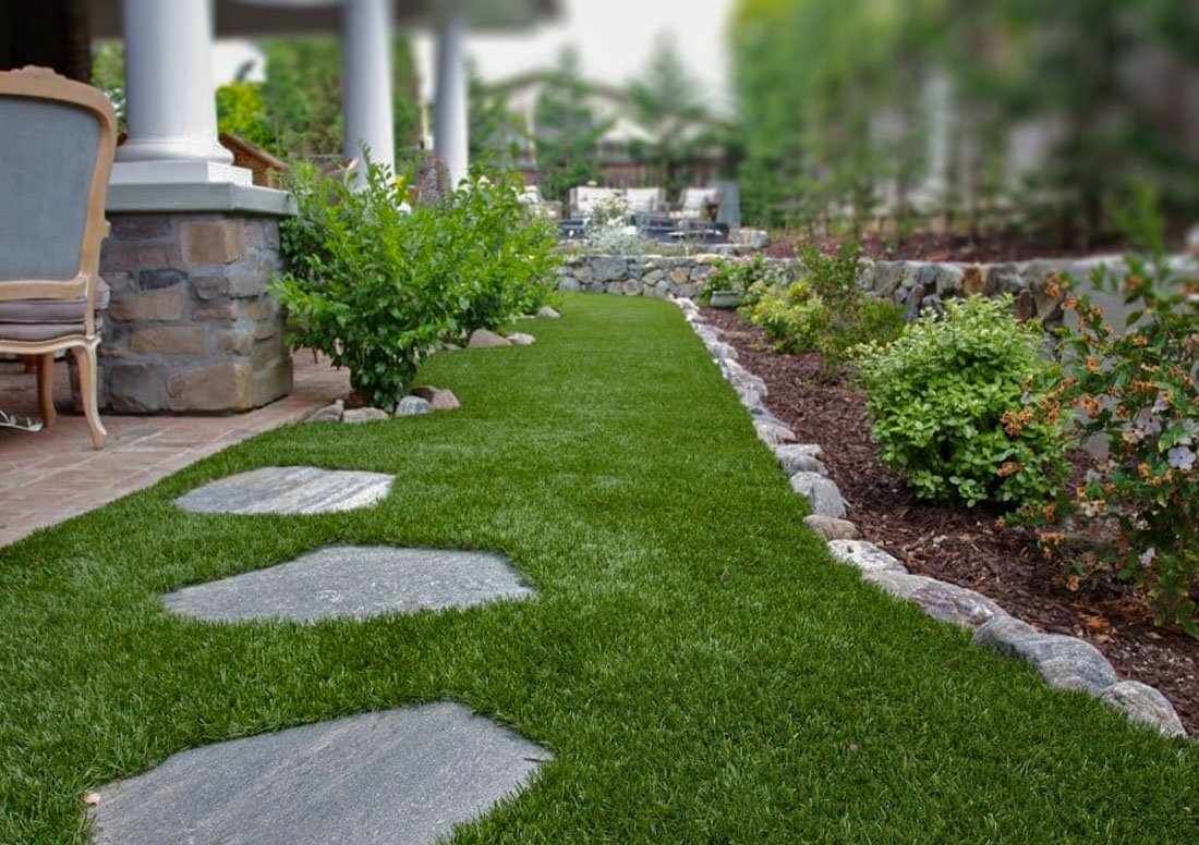 EcoShield's High Pile Artificial turf looks and feels like natural grass turf