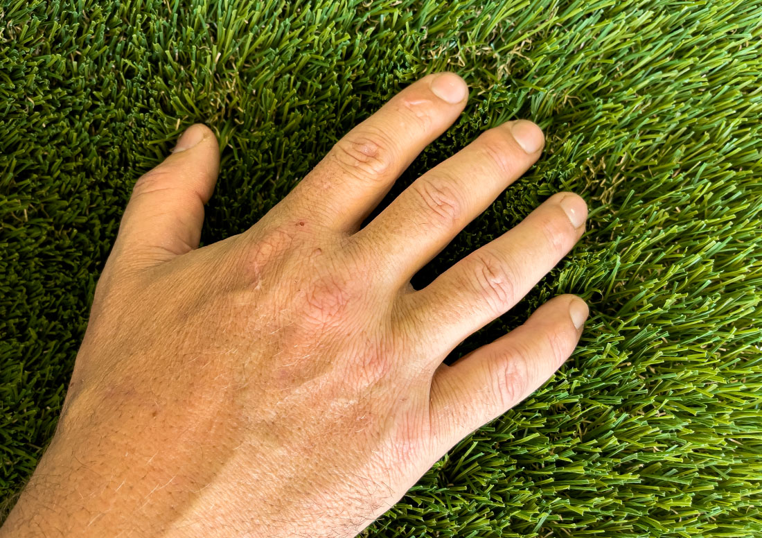 EcoShield's High Pile Artificial turf looks and feels like natural grass turf